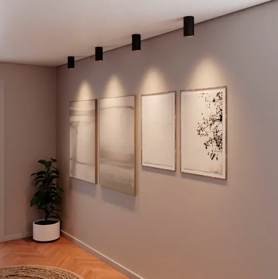 Spot Clean Adosar GU10 Red Negro - Blumenau 2.webp