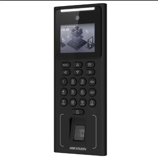 Sistema de Control de Asistencia Huella Dactilar - DS-K1T321MFWX HikVision 2.webp