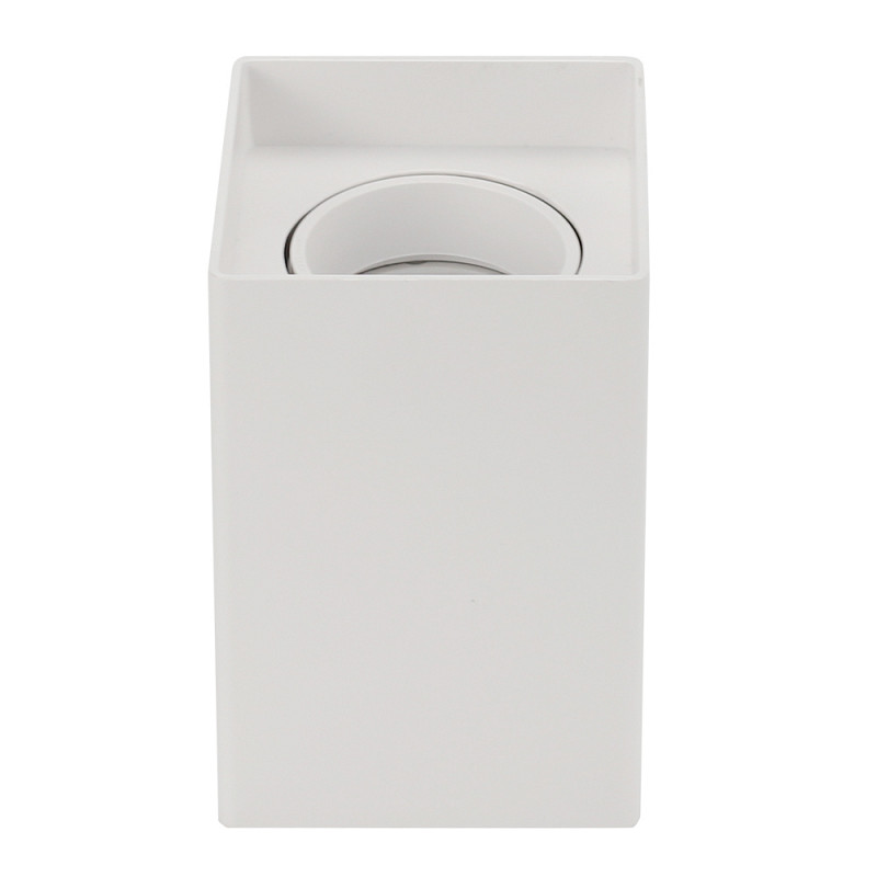 Aplique Adosar Clean Pc Cuadr Mr16 Gu10 - Blanco 55451004 - Blumenau