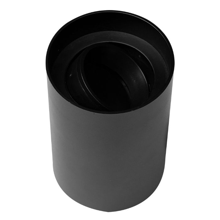Aplique Adosar Clean Redondo Mr16 Gu10 - Negro 55452001 - Blumenau