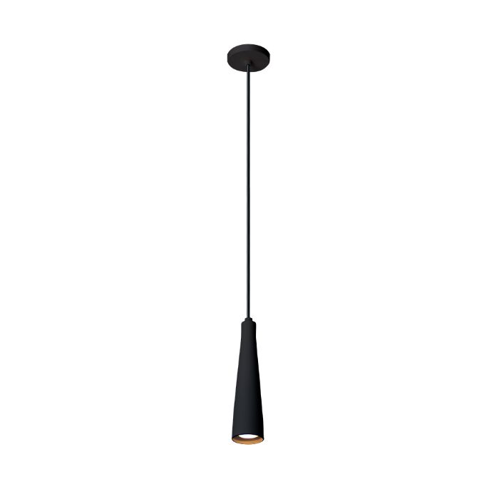 Colgante Tubo 200 mm Con Cable 1M 1xgu10 Negro 884610Ex-08 - Blumenau