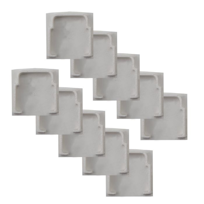 Tapa Plástica p/ Perfil Decor Simple 23mm Blanco Mate 092330Ex-11 - Blumenau