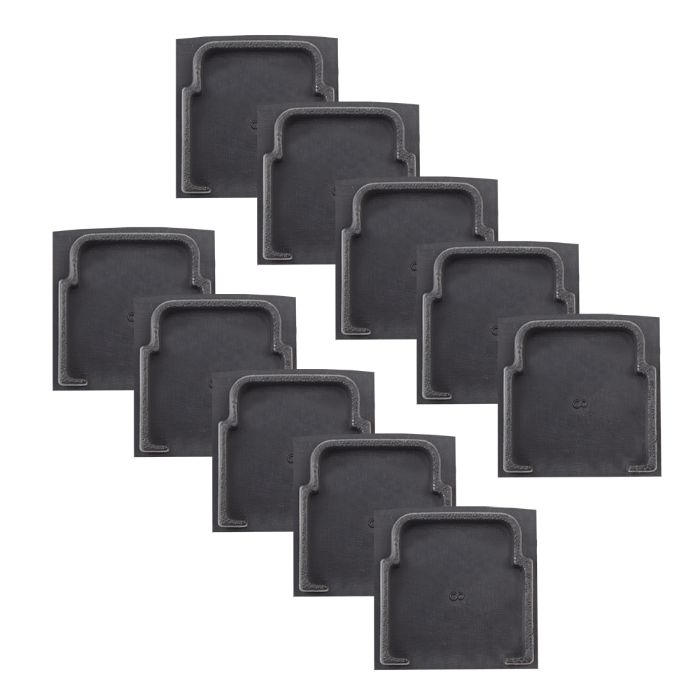 Tapa Plástica p/ Perfil Decor Simple 23mm Negro 092330Ex-01 - Blumenau