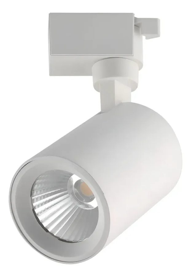 Cabezal Dirigible Blanco Para Riel LED 18W/Bivolt 3000K 33183004 - Blumenau