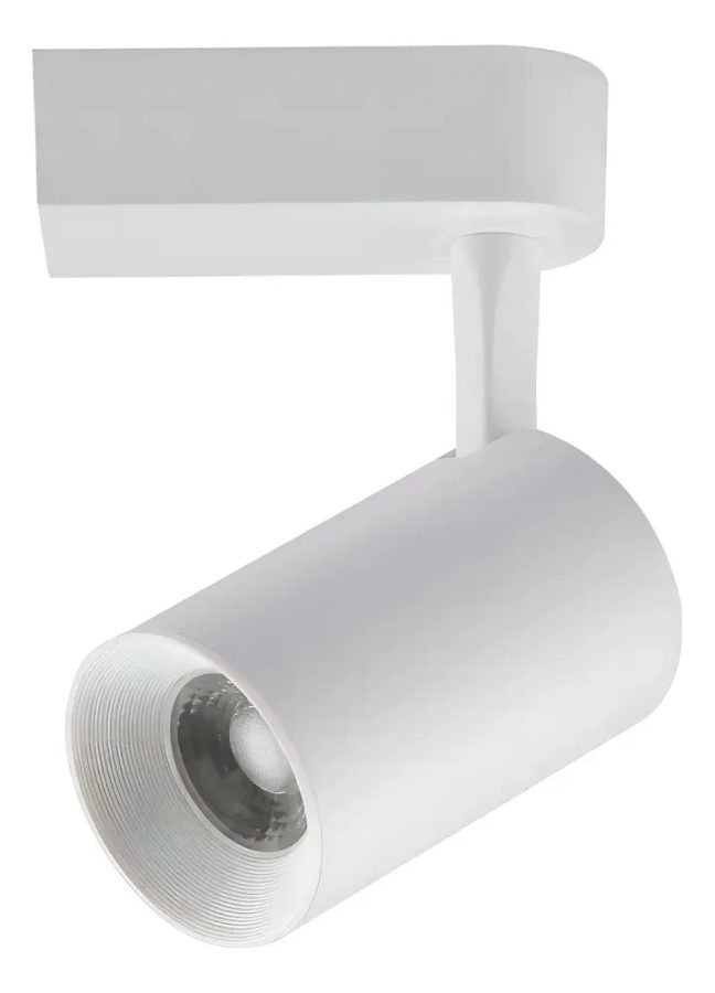 Cabezal Dirigible Blanco Para Riel LED 7W/Bivolt 3000K 33073004 - Blumenau