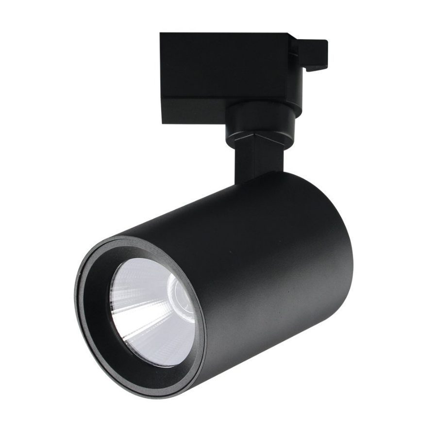 Cabezal Dirigible Negro Para Riel LED 10W/Bivolt 3000K 33103001 - Blumenau