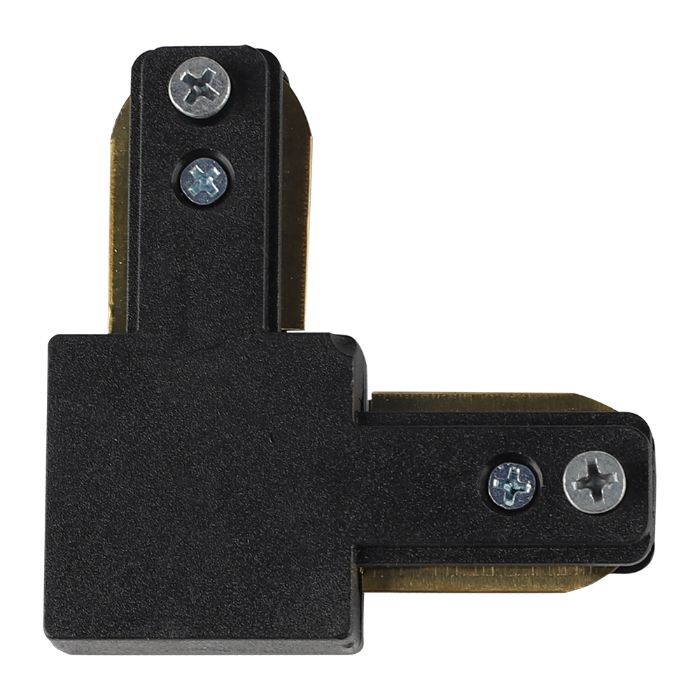 Conector "L" Para Rieles Slim - Negro 30031101 - Blumenau