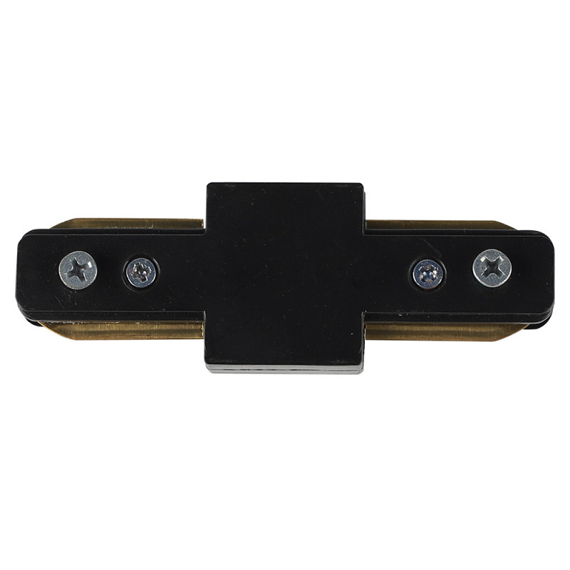 Conector Recto Para Rieles Delgados - Negro 30021101 - Blumenau