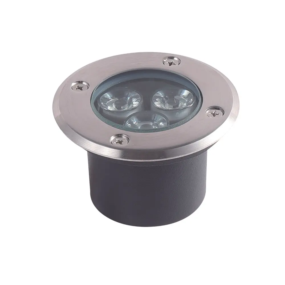 Spot Dresden Embutido Para Piso LED Ip67 Alum 80mm Bivolt 3W 3.000W Inox 12970355 - Blumenau