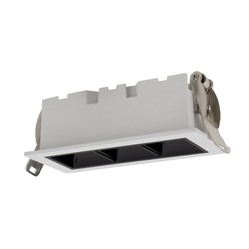 Spot Iris LED Embutir Bivolt 6W 3000K - Blanco/Negro 59063104 - Blumenau