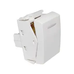 Interruptor 24mm Comb 2Vias Blanco C19906 10A-250 - Elektron