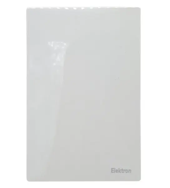 Placa Ciega Blanco C19938 Paris Light - Elektron