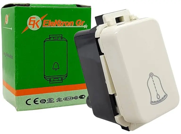 Interruptor Pulsador 0290 10A 250V - Elektron