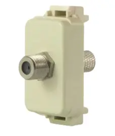 Pico Toma TV 0298 con Rosca Coaxial - Elektron