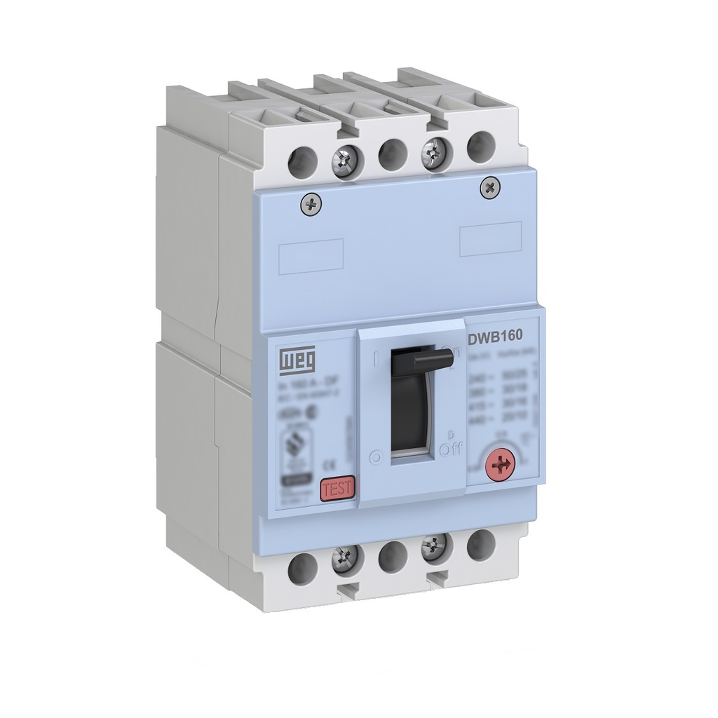 Disyuntor Term. Mag. CM DWB 3P 125A 35KA (160/DF) - 11631379 WEG