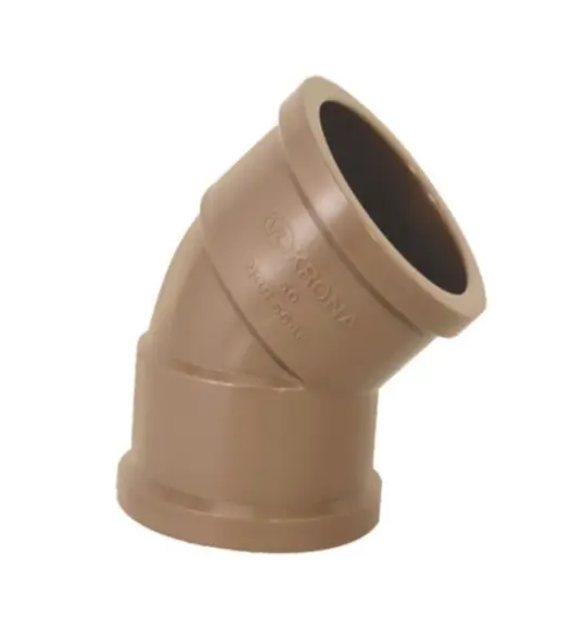 Codo PVC Soldable 40 mm x 45 - Krona