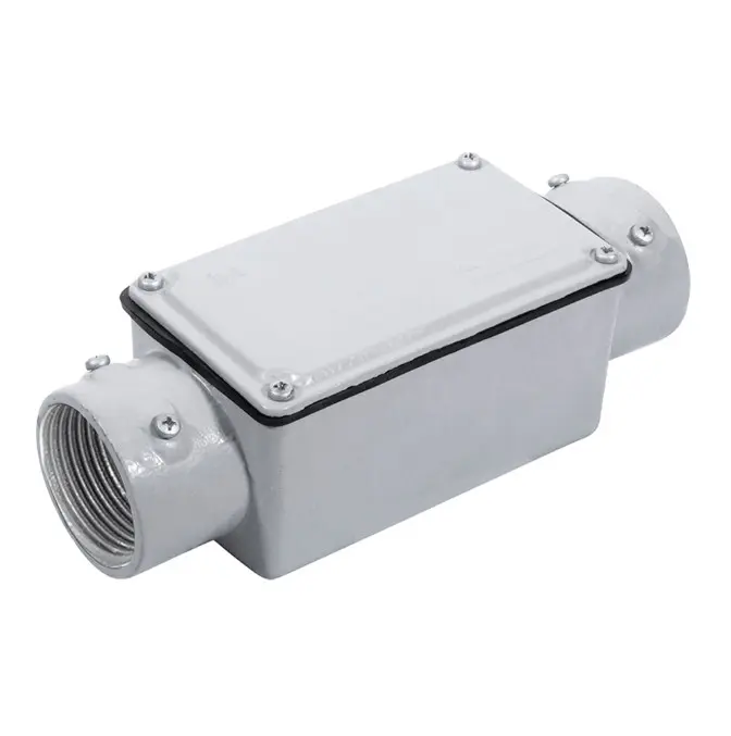 Condulete Tipo C 3/4 pulg. c/rosca+tapa - Wetzel