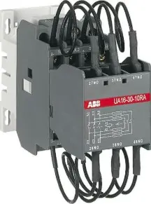 Contactor para Capacitor 30KVAR 220VCA - A2 UA26 ABB