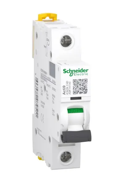 Disyuntor IC60N 1P 40A 6KA C - A9F74140 Schneider
