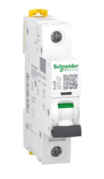 Disyuntor IC60N 1P 50A 6KA C - A9F74150 Schneider