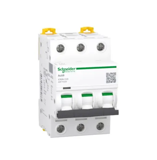 Disyuntor IC60N 3P 20A 6KA C - A9F74320 Schneider