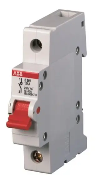 Interruptor sin protección térmica 1P 63A - ABB