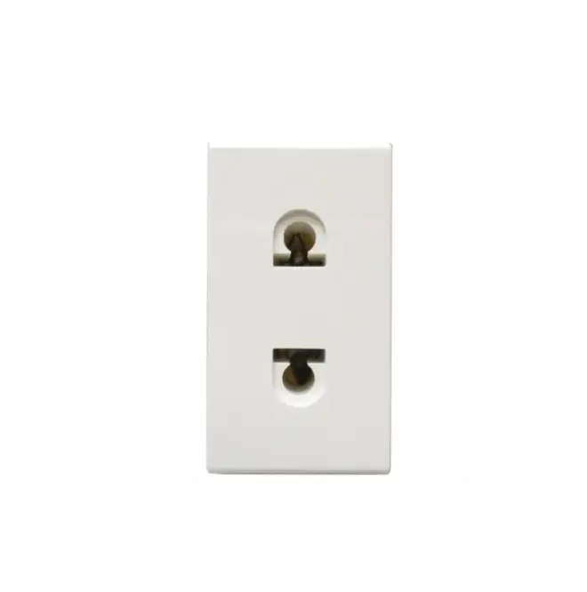 Módulo Toma Corriente EA sin T 10A 1M Blanco Presta Pro - Conatel