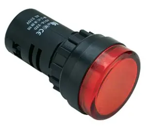 Señalizador LED 22mm Rojo 220V - Sassin