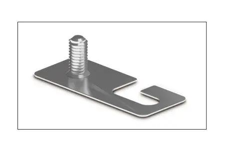 Soporte Inoxidable Tejado Metálico 15mm - AT-095E