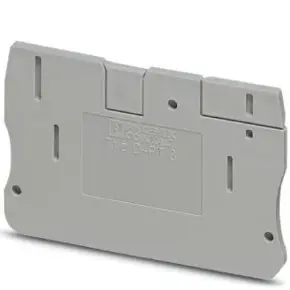 Tapa Bornera DIN Push In 4/6mm gris - Phoenix