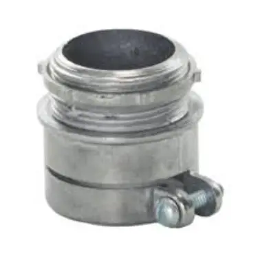 Conector box Recto Aluminio p/ caño flexible 1 1/4 pulg.