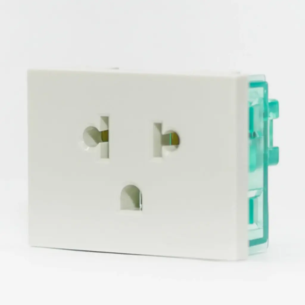 Módulo Toma Corriente EA+T 10A 2M Blanco - Cambre