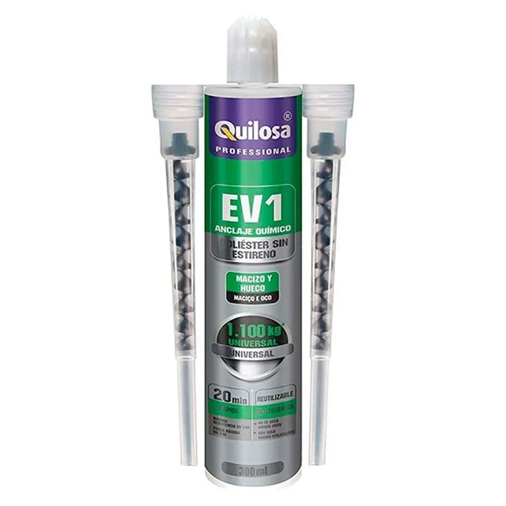 Anclaje químico EV1-300ml - Quilosa 