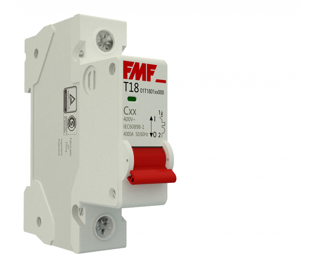 Disyuntor Term. Mag. DIN C 1P 25A 4KA- FMF