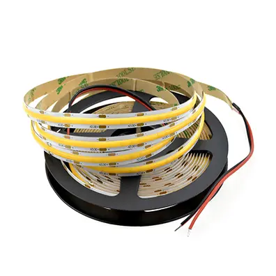 Cinta Led COB 12V 3000K 10W / mts IP20 x 5 mts