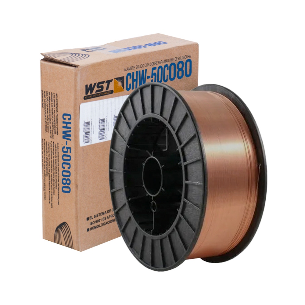 Alambre Solido (MIG70S6) 0.8mm de 15Kg