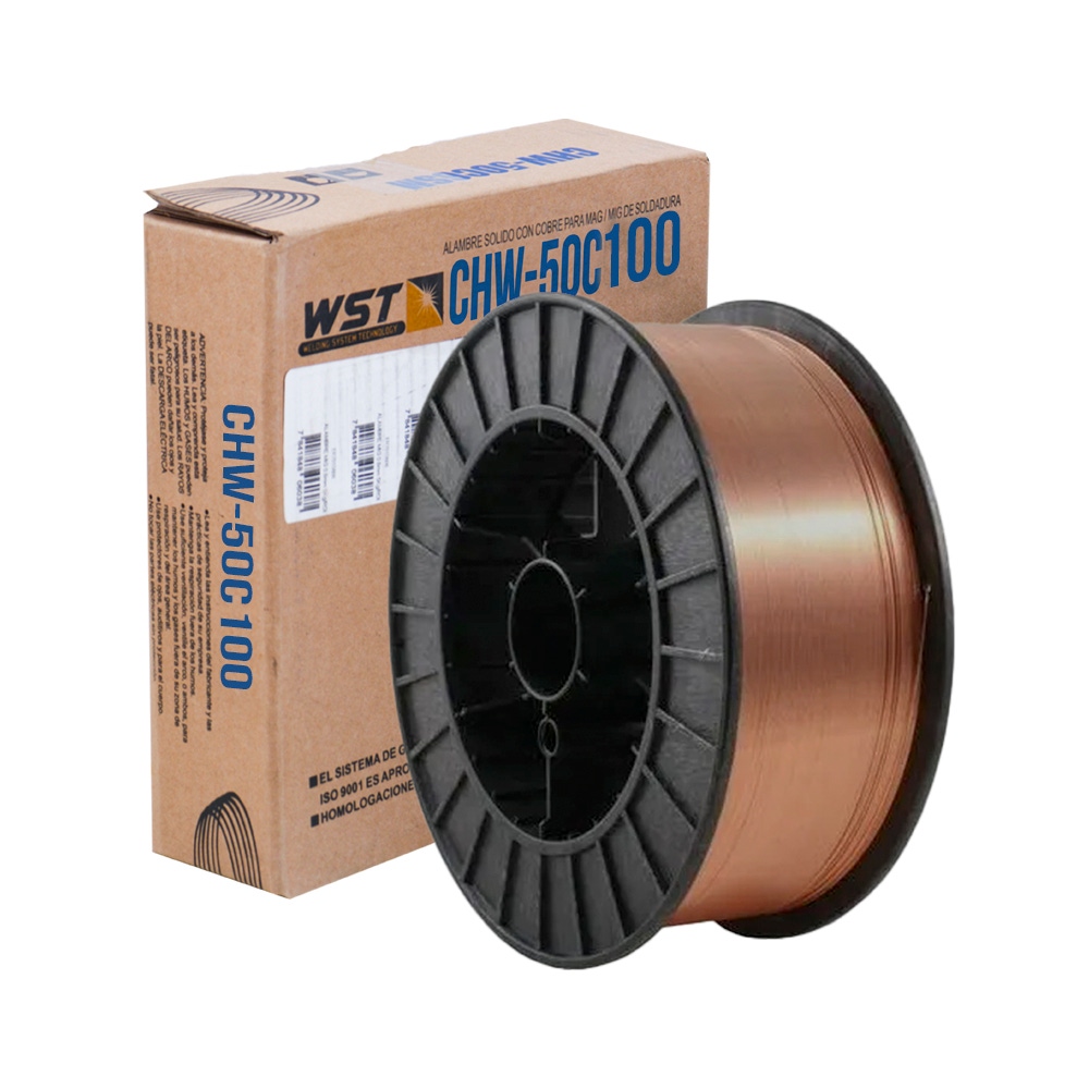 Alambre Solido (MIG70S6) 1.0mm de 15Kg