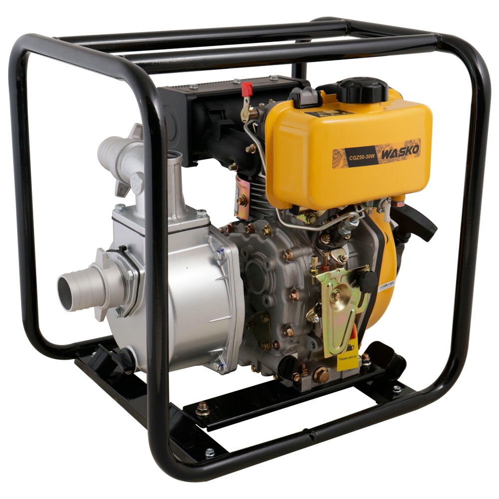 Bomba Diesel 2" 4.5HP Wasko Arranque Manual