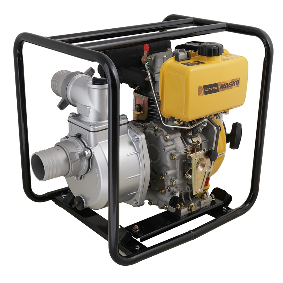 Bomba Diesel 3" 5.5HP Wasko Arranque Manual