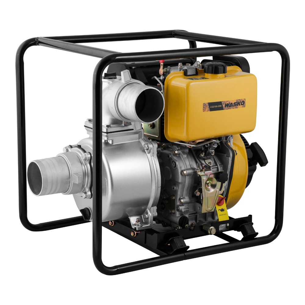 Bomba Diesel 4" 8.5HP Wasko Arranque Manual