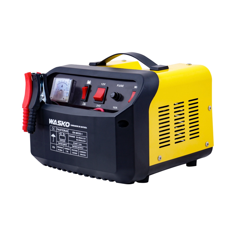 Cargador de Bateria Wasko 45A