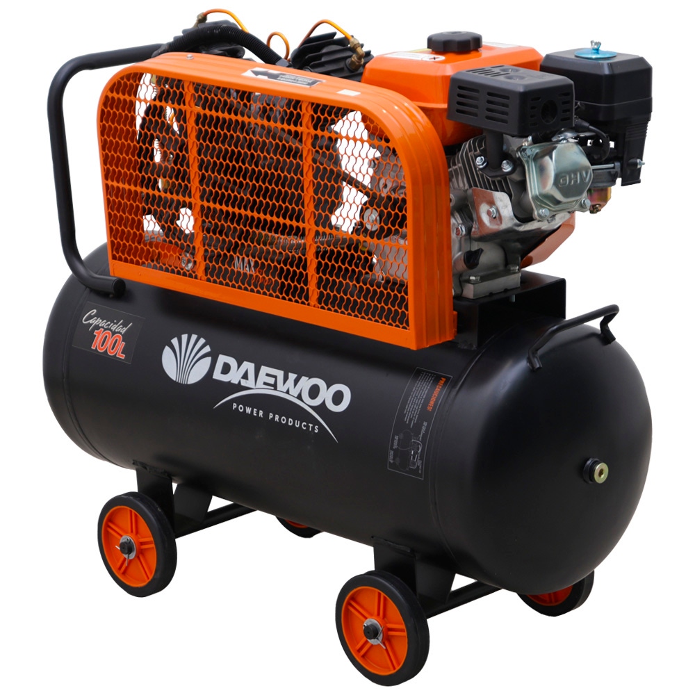 Compresor Daewoo/Gasolina 6,5HP 100L