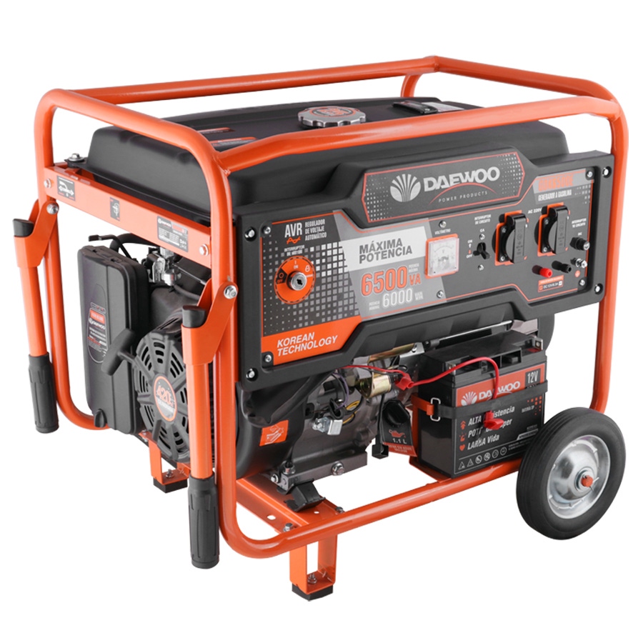 Generador Daewoo Naftero 6,5 KVA
