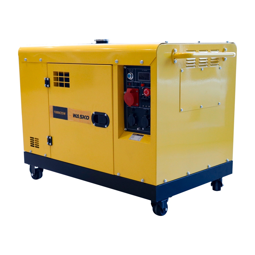 Generador Wasko Cab Diesel 15KVA 2Cil Al. s/A