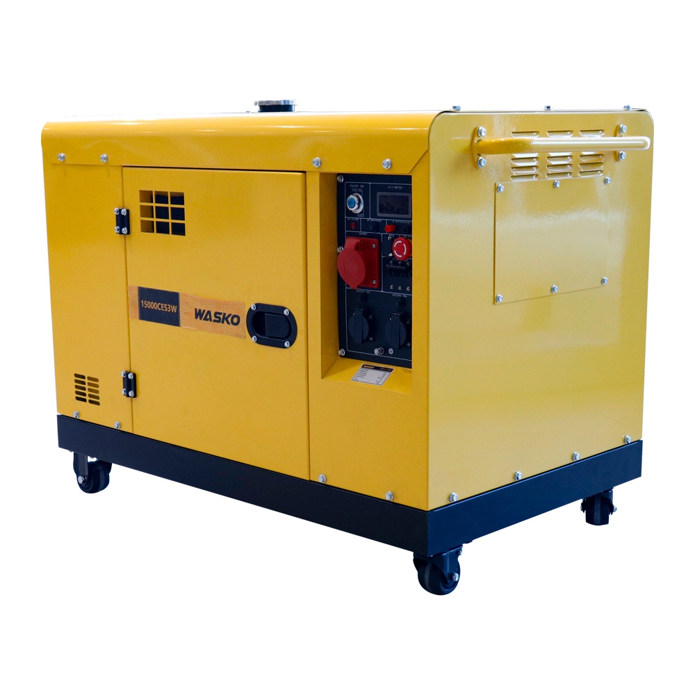 Generador Wasko Cab Diesel 15KVA 2Cil Trif