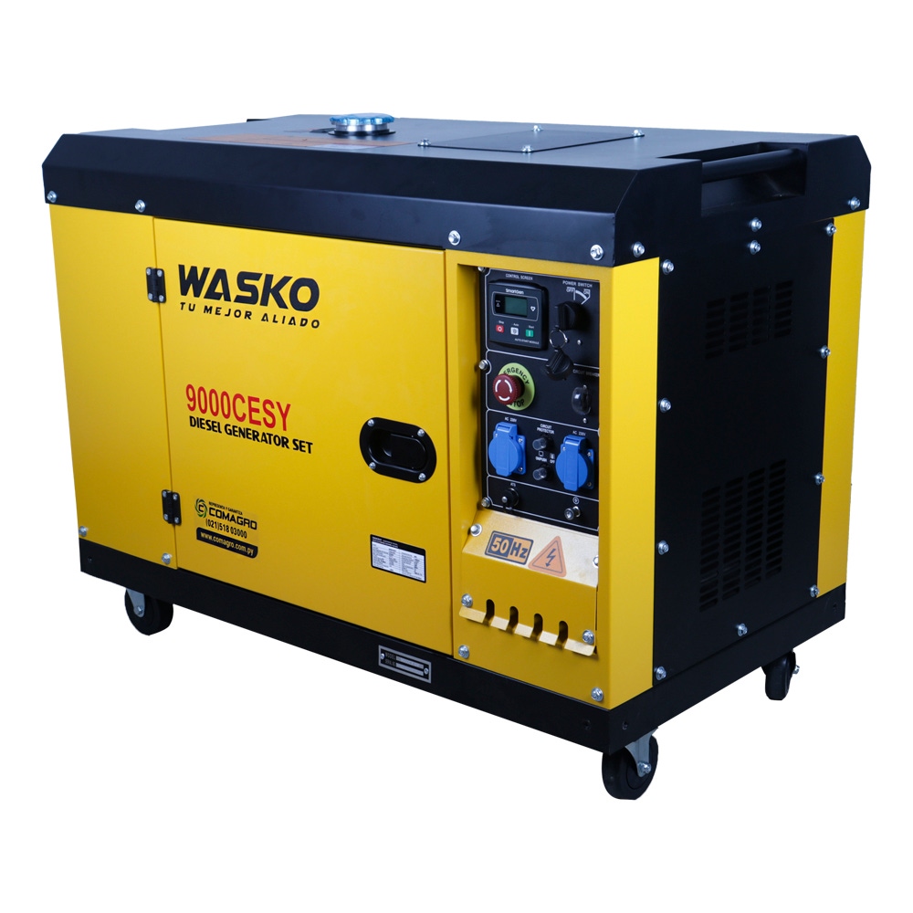 Generador Wasko Cab Diesel 9 KVA 220V