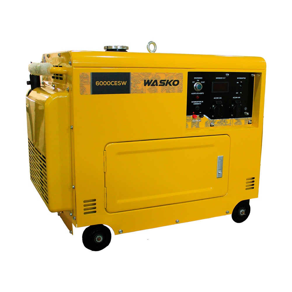 Generador Wasko Cabin Diesel 6.25KVA 220V s/At