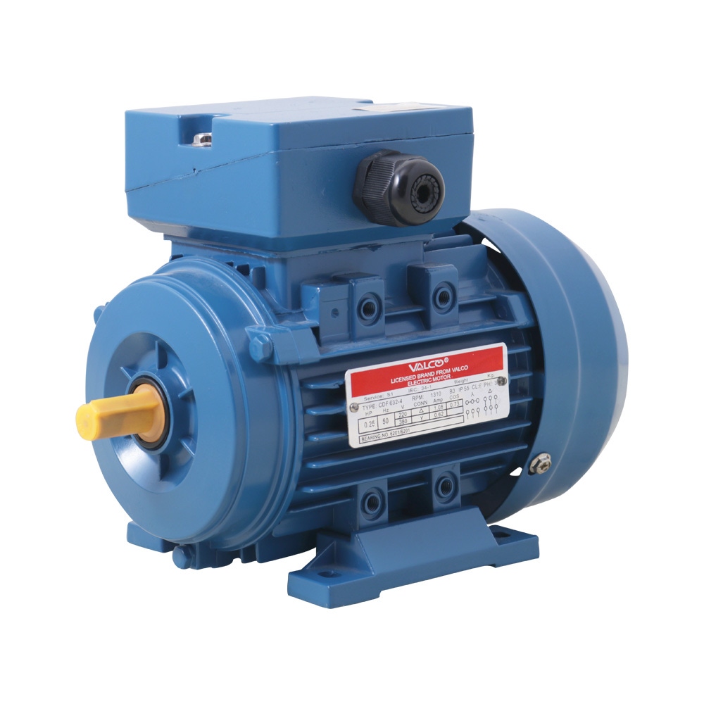 Motor Eléctrico Valco 1/4HP 4P 220/380V IP-55 Y632-4