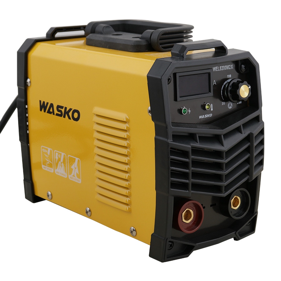 Soldador Inverter mma Wasko 200A 200V