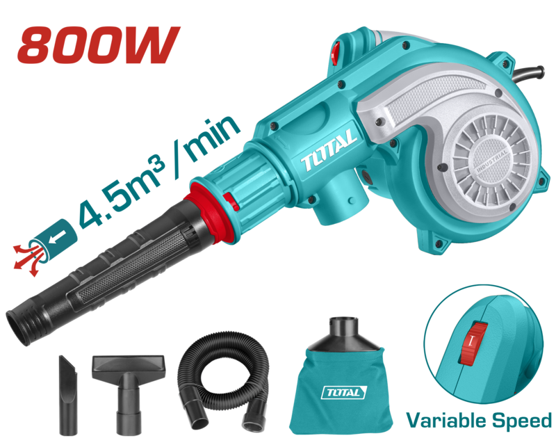 SOPLADORA 800W (VEL. VARIABLE) - TB8036 - TOTAL